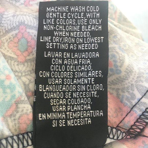 Women Dress Knit Sz 16 Be by Chetta Black Multi Print Half Sleeve Midi Colorful - Picture 6 of 8